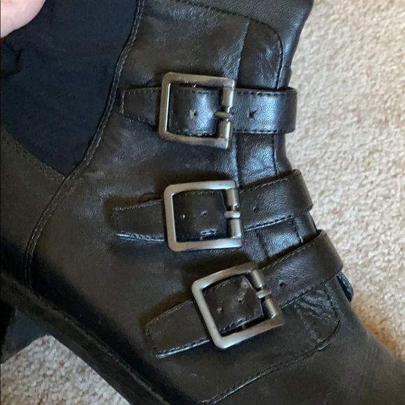 Edgy knee high boots - Picture 2 of 5